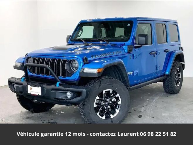 Jeep Wrangler rubicon x 4x4 tout compris hors homologa Bleu de 2024