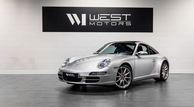 Porsche 911 TYPE 997 Targa 4S 355 BVM ? IMMAT FRANCE Gris de 2007