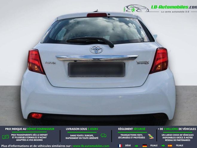 Toyota Yaris 70 VVT-i BVM Blanc de 2017