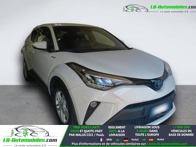 Toyota C HR Hybride 1.8L 122 ch BVA Blanc de 2020