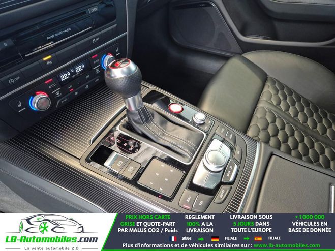 Audi RS6 Performance V8 4.0 TFSI 605 Quattro BVA Noir M�tallique de 2018