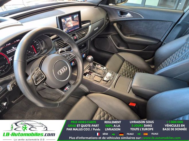 Audi RS6 Performance V8 4.0 TFSI 605 Quattro BVA Noir M�tallique de 2018