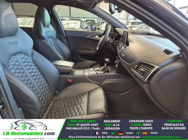 Audi RS6 Performance V8 4.0 TFSI 605 Quattro BVA Noir M�tallique de 2018
