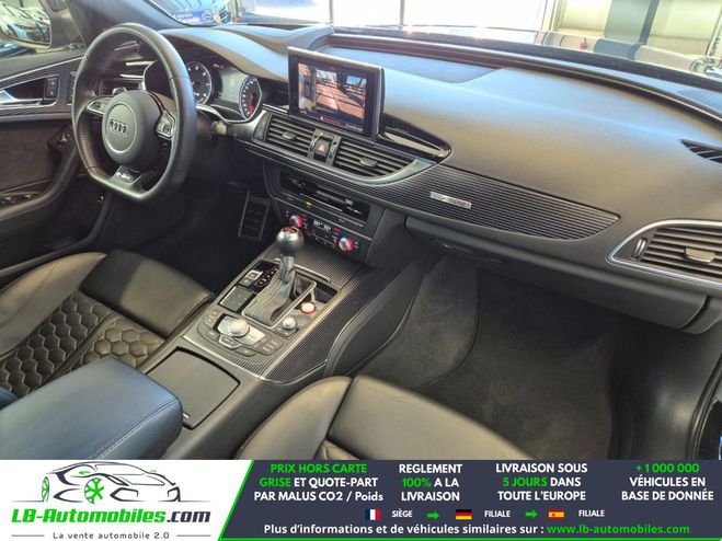 Audi RS6 Performance V8 4.0 TFSI 605 Quattro BVA Noir M�tallique de 2018
