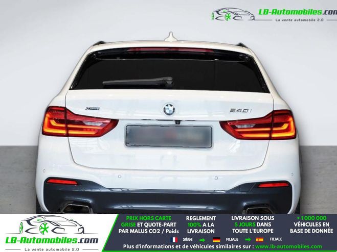 BMW Serie 5 540i xDrive 340 ch BVA Blanc de 2019