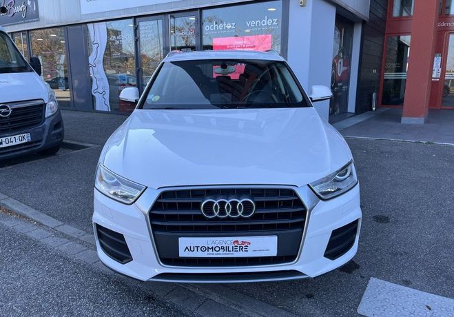 Audi Q3 2.0 TDI Phase 2 ultra 150 cv Ambiante Blanc de 2015