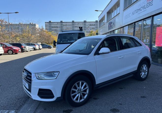Audi Q3 2.0 TDI Phase 2 ultra 150 cv Ambiante Blanc de 2015