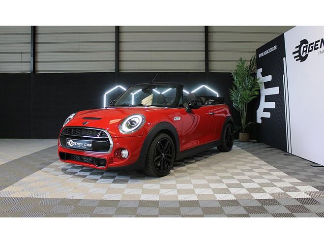 Mini Cabrio Cabriolet 2.0i - 192 - F57 LCI -CARPLAY- ROUGE de 2018