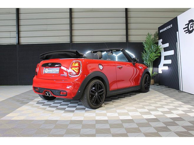 Mini Cabrio Cabriolet 2.0i - 192 - F57 LCI -CARPLAY- ROUGE de 2018