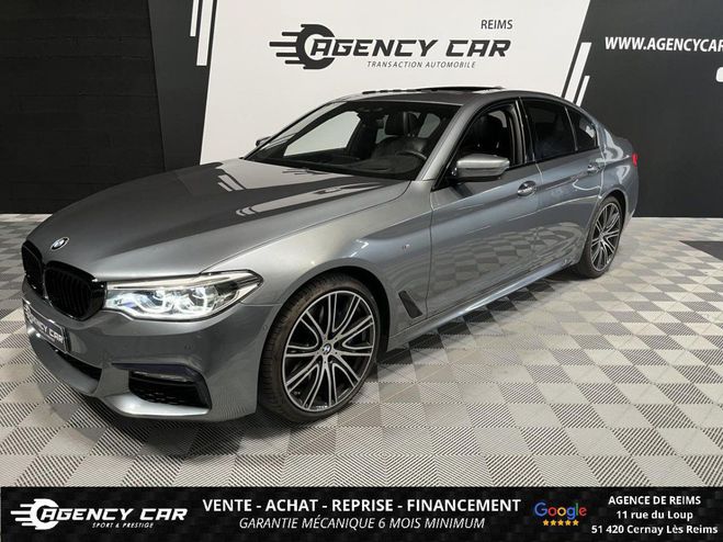 BMW Serie 5 540d xDrive - BVA Sport Steptronic G30 F GRIS FONCE de 2019