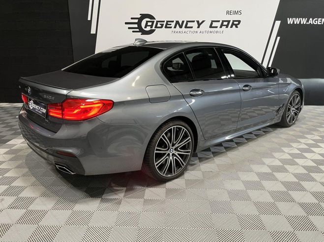 BMW Serie 5 540d xDrive - BVA Sport Steptronic G30 F GRIS FONCE de 2019