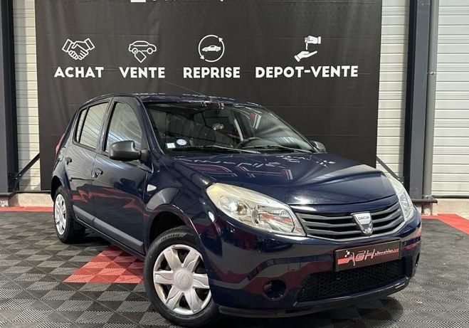 Dacia Sandero 1.4 MPI 75ch GPL Ambiance Bleu de 2010