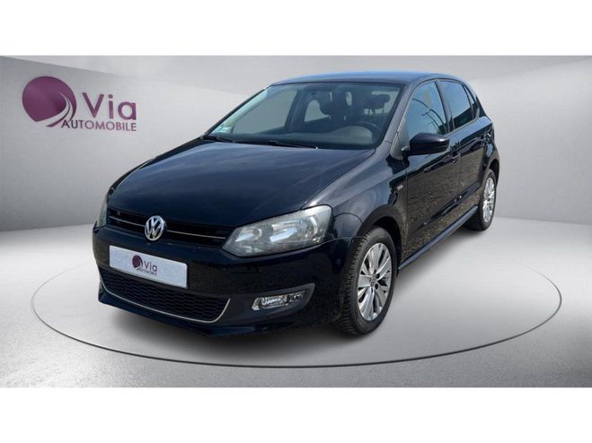 Volkswagen Polo 1.4i 85 Life BVM - RADAR AR / ENTRETIEN  NOIR de 2014