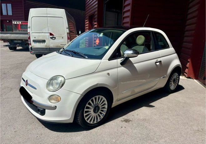 Fiat 500 1.2 69cv pop toit panoramique 2009 clima Blanc de 2009
