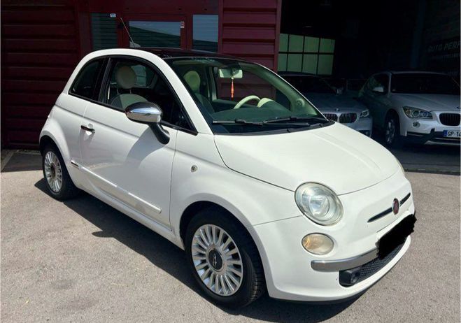 Fiat 500 1.2 69cv pop toit panoramique 2009 clima Blanc de 2009