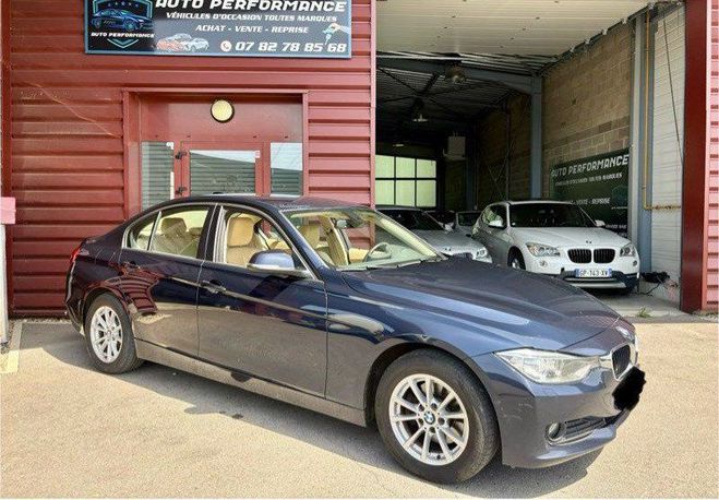 BMW Serie 3 320 d x-drive 184cv pack luxe cuir gps 2 Bleu de 2013