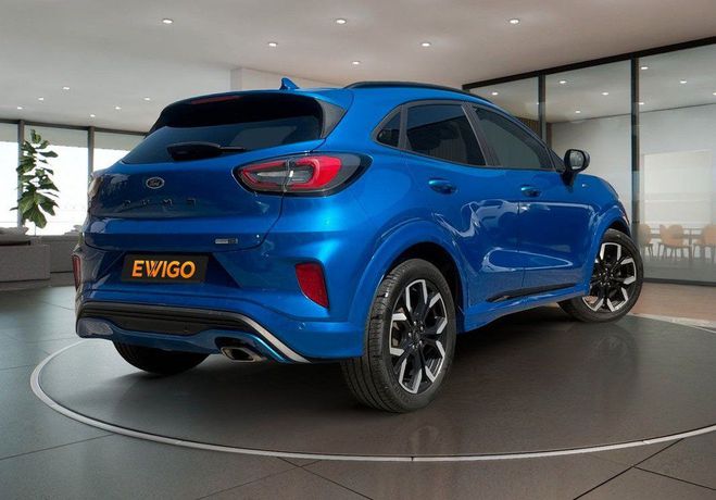 Ford Puma 1.0 ecoboost 125 hybrid mhev st-line Bleu de 2021
