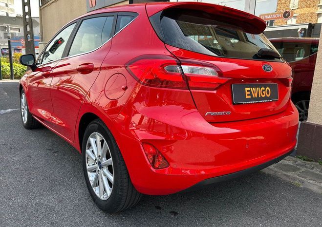 Ford Fiesta 1.0 scti 100ch titanium apple carplay Rouge de 2018