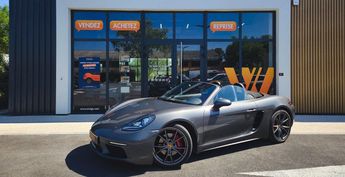  Voir d&eacute;tails -Porsche 718 boxster 2.5 350 s pdk gris agate pasm ja &agrave; Saint-Cannat (13)