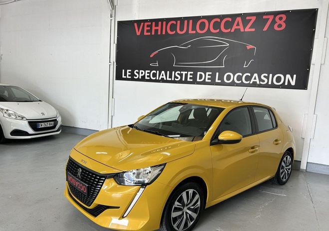 Peugeot 208 1.2 75 cv active business 11-2019 prem m Jaune de 2019