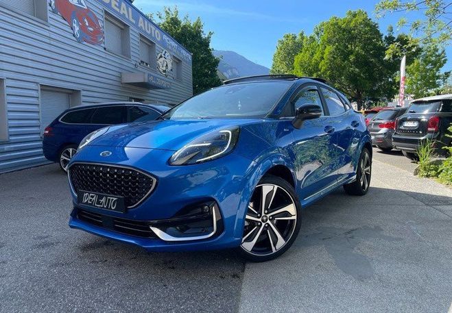Ford Puma 1.0 EcoBoost 155ch mHEV ST-Line Vignale  Bleu de 2020