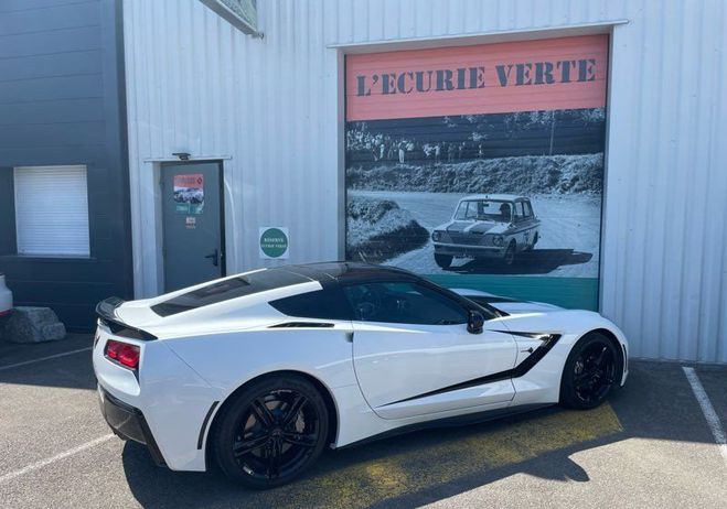 Chevrolet Corvette C7 stingray 6,2 v8 466 ch grand sport �� Blanc de 2016