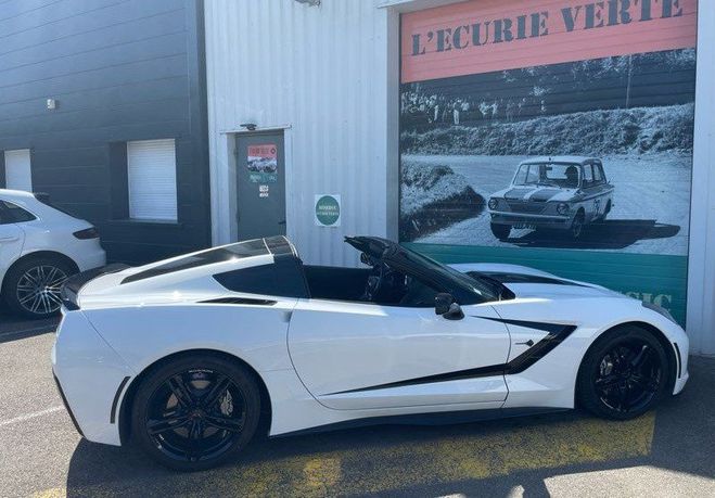 Chevrolet Corvette C7 stingray 6,2 v8 466 ch grand sport �� Blanc de 2016