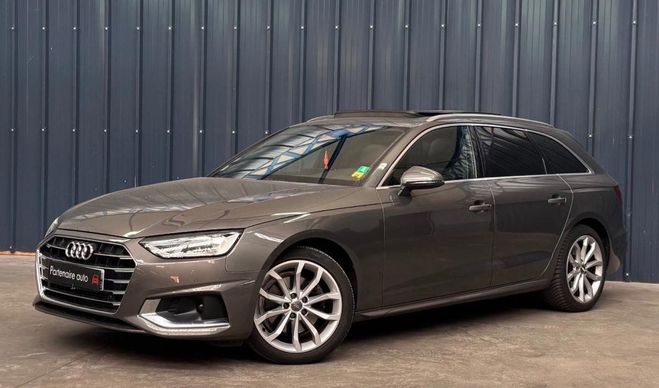 Audi A4 AVANT 35 TFSI HYBRID MHEV ADVANCED S-TRO Marron de 2019