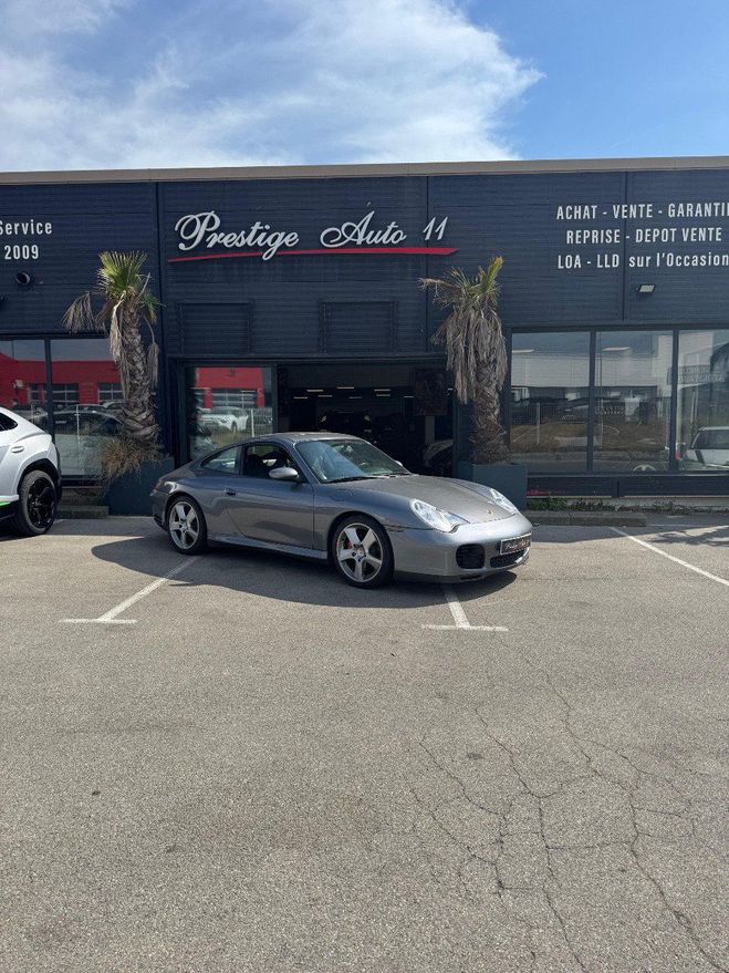 Porsche 911 996 Carrera 4 S Coupe Bv6 Full entretien Gris de 2003