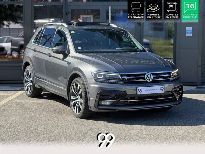 Volkswagen Tiguan CARAT EXCLUSIVE 240CH TOIT OUVRANT ATTEL Gris Cristal de 2017