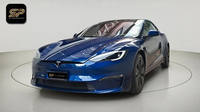 Tesla Model S Long Range 100 kWh * Faible Kilom�trage  Bleu de 2023