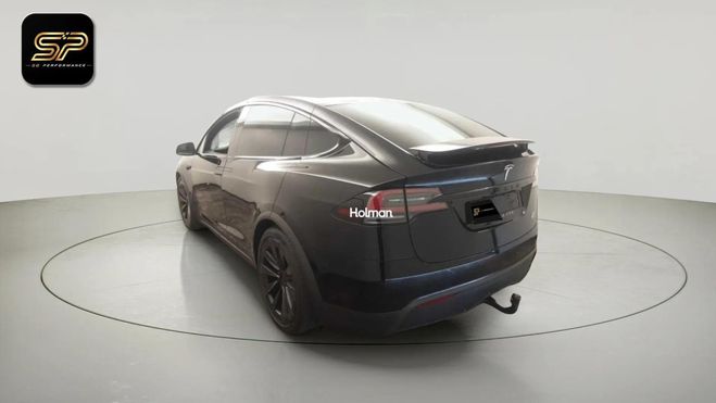 Tesla Model X Plaid 1020 ch * 6 Places * Suspension Pn Noir de 2022