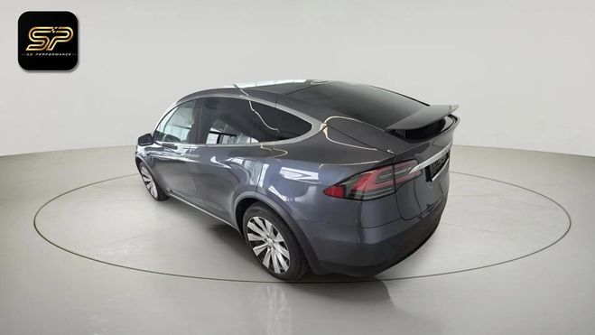 Tesla Model X Long Range * 572 ch * 4x4 * Toit Panoram Gris de 2020