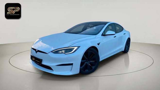 Tesla Model S Long Range Restyl�e * 670 ch * Suspensio Blanc de 2023