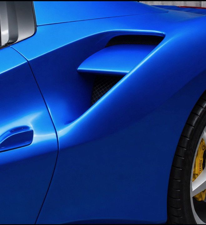 Ferrari F8 Tributo Spider Blu corsa de 