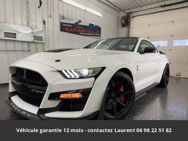 Ford Mustang Shelby gt500 760 hors homologation 4500e Blanc de 2020