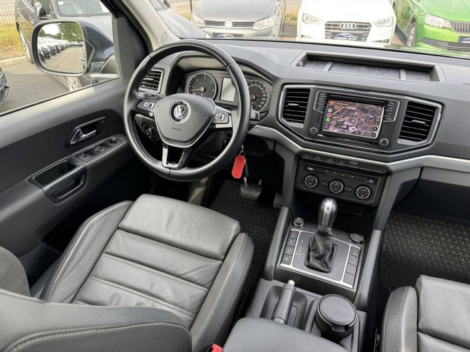 Volkswagen Amarok 3.0 V6 TDi 224 4MOTION CARAT CROCHET BVA BLEU de 2017