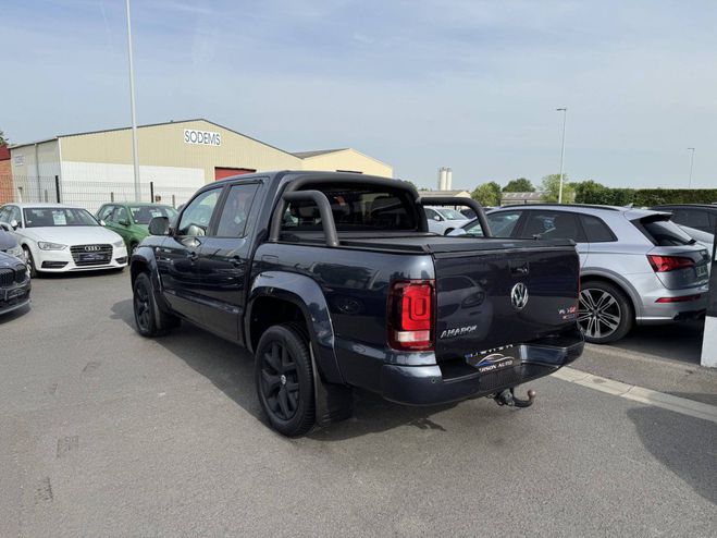 Volkswagen Amarok 3.0 V6 TDi 224 4MOTION CARAT CROCHET BVA BLEU de 2017