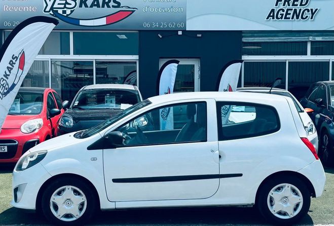 Renault Twingo 1.2 LEV 16v 75ch Authentique-ENTRETIENS  Blanc de 2010