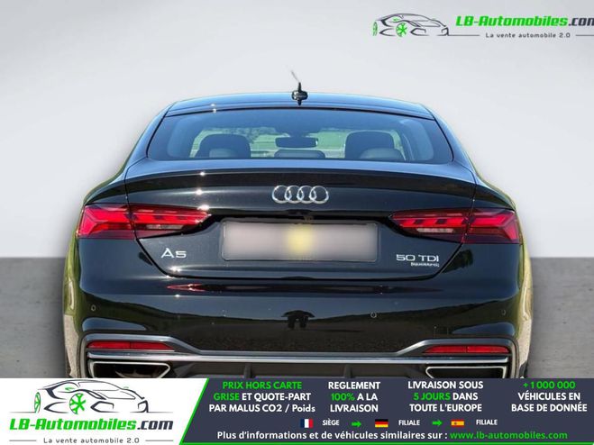 Audi A5 50 TDI 286 BVA Quattro Noir M�tallique de 2020