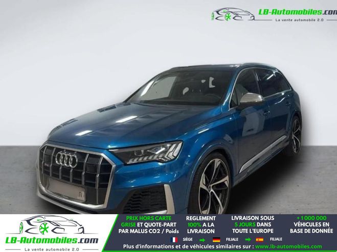 Audi SQ7 TFSI 507ch BVA Quattro 7pl Bleu de 2021