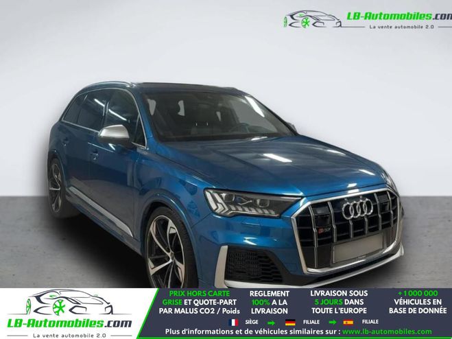 Audi SQ7 TFSI 507ch BVA Quattro 7pl Bleu de 2021