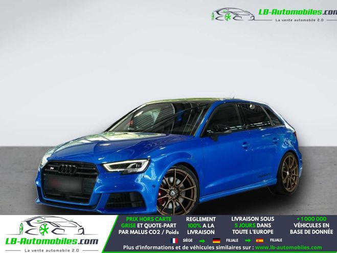 Audi S3 50 TFSI 300 BVA Quattro Bleu M�tallique de 2019