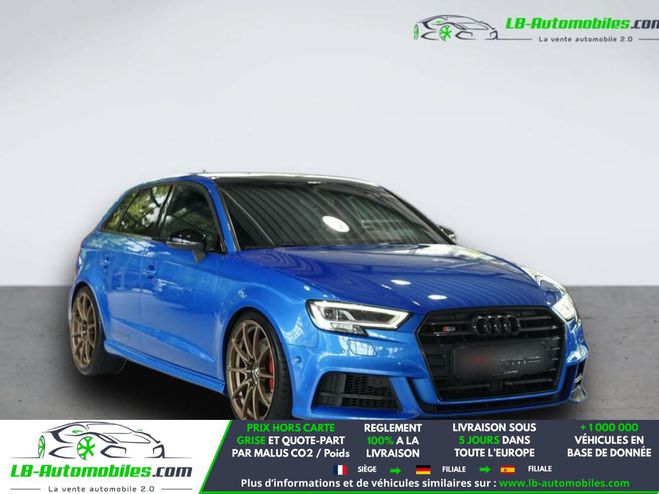 Audi S3 50 TFSI 300 BVA Quattro Bleu M�tallique de 2019