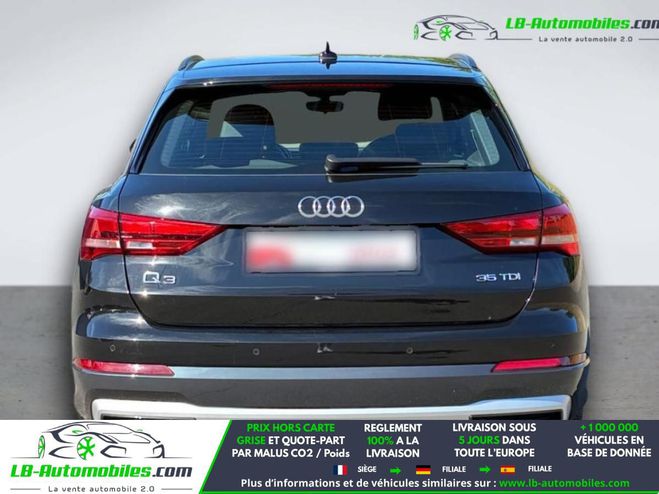 Audi Q3 35 TDI 150 ch BVA Noir M�tallique de 2021