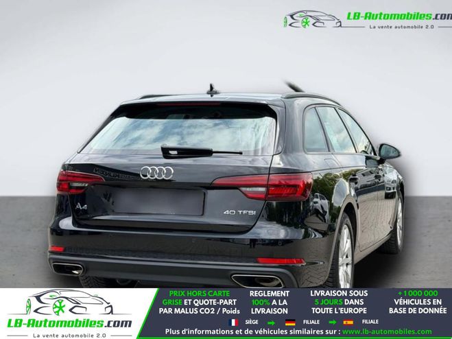 Audi A4 2.0 TFSI  190 BVA Noir de 2019
