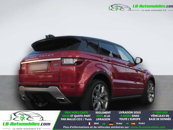 Land rover Range Rover Evoque SD4 240 BVA Rouge M�tallique de 2018