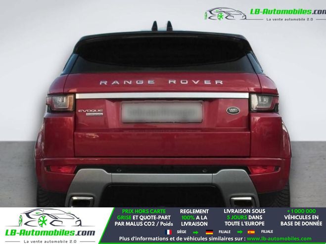 Land rover Range Rover Evoque SD4 240 BVA Rouge M�tallique de 2018
