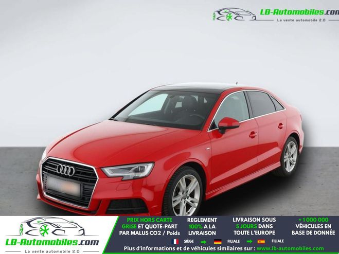 Audi A3 TFSI 150 BVA Rouge de 2019