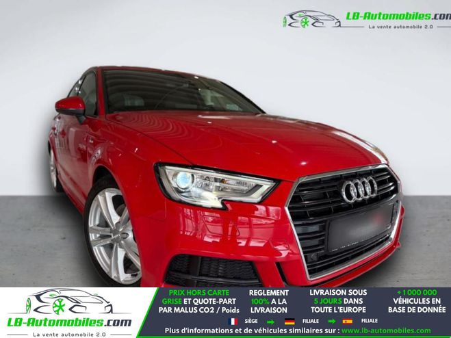 Audi A3 TDI 150 BVA Rouge M�tallique de 2020